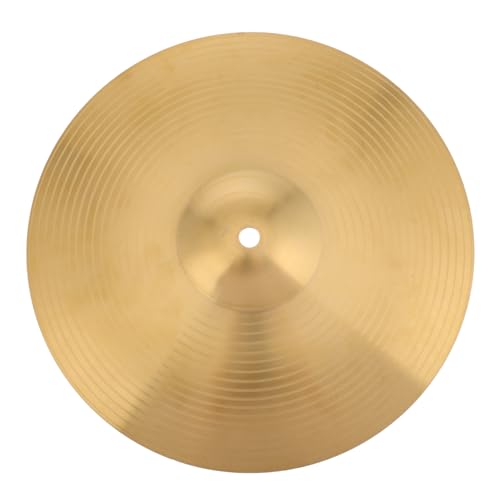 CIMAXIC Drum Cymbal Jazz Jazz Drum Professionelles Becken Metalltrommel Set Cymbal Drum Teil Versorgung Für Praxis Drum Crash Cymbal Drum Kit Cymbal von CIMAXIC