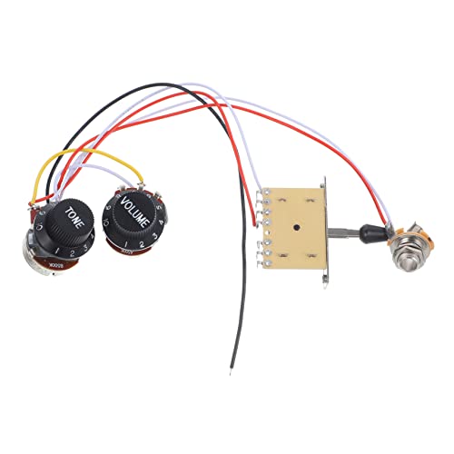 CIMAXIC Gitarrenkabelbaum Für Potentiometer Und Tonabnehmer Hochwertige Instrumentenkabel Für Präzise Verkabelung Ersatzkabel Für Elektrische Gitarren 1 Satz Robust Und Langlebig von CIMAXIC