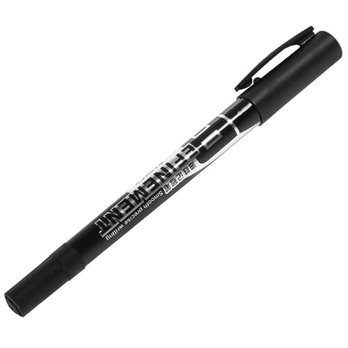 CIMAXIC Textmarker plastiktisch plastikenten caakg kunstoffclips markierer stift markierstifte schwarzer Permanentmarker schwarzer Markierungsstift dauerhafte Marker mit zwei Tipps Black CIMAXIC Textmarker plastiktisch plastikenten caakg kunstoffclips markierer stift markierstifte schwarzer Permanentmarker schwarzer Markierungsstift dauerhafte Marker mit zwei Tipps Black von CIMAXIC