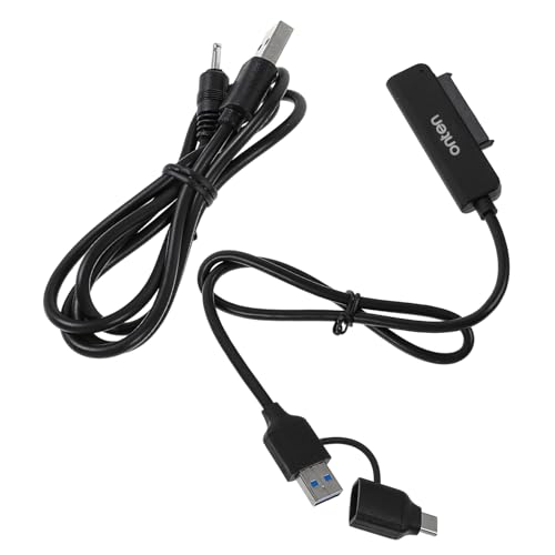 CIMAXIC USB 3.0-Typ-C-zu- -22-Pin-Festplattenkabel zum USB-Kabel das Stromkabel Externe Festplatte Adapter USB zu HDD Adapter Festplattenadapterkabel Laptop-Festplattendatenkabel Metall von CIMAXIC