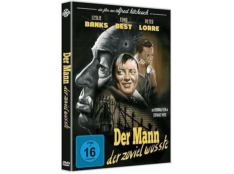 Alfred Hitchcock's DER MANN ZUVIEL WUSSTE DVD Alfred Hitchcock's DER MANN ZUVIEL WUSSTE DVD von CINE CLUB