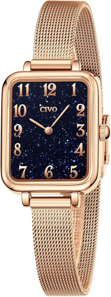 CIVO Wasserdicht Watch, Elegante Mode für moderne Frauen mit wasserdichtem Design, römischem von CIVO