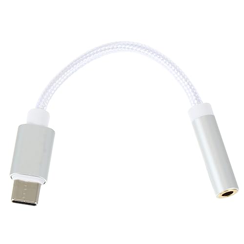 CIYODO Type C Audio Adapter Auf Klinkenstecker USB C Kopfhörer Adapter Für HiFi Audio 12CM Tragbares Audiokabel Für Smartphones Und Tablets von CIYODO