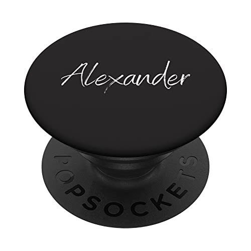 Alexander Vornamen-Design PopSockets mit austauschbarem PopGrip von CJ Merch