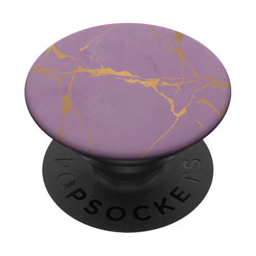 Aquarell Abstrakt Violett PopSockets mit austauschbarem PopGrip von CJ Merch