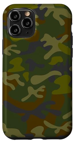 Hülle für iPhone 11 Pro Camouflage Camo Grün Braun Khaki Olive von CJ Merch