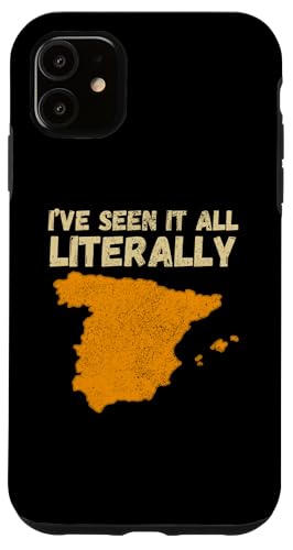 Hülle für iPhone 11 Ich habe es alles in Spanien buchstäblich gesehen von CJans Design - Visited All