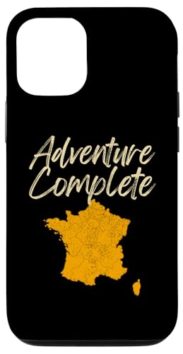 Hülle für iPhone 12/12 Pro Adventure Complete – Frankreich Reisekarte Design von CJans Design - Visited All