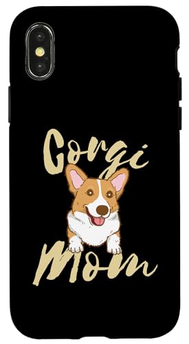 Hülle für iPhone X/XS Corgi Mom - Entzückendes Corgi-Hunde-Liebhaber-Design von CJans Design