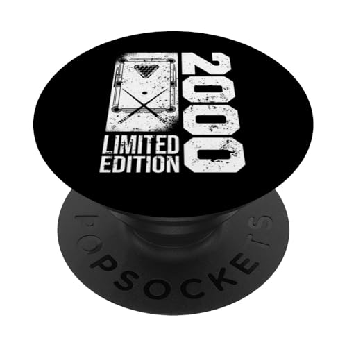 Billard Snooker-Spiel Jahrgang 2000 Geburtstag Pool-Billard PopSockets mit austauschbarem PopGrip von CLICK-HERE for more Billiards Birthday Shirts