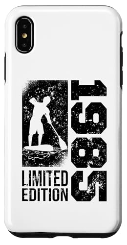 Hülle für iPhone XS Max Jahrgang 1985 Geburtstag Stand-Up Paddleboards sup-board SUP von CLICK-HERE for more Paddleboarding Birthday Shirts