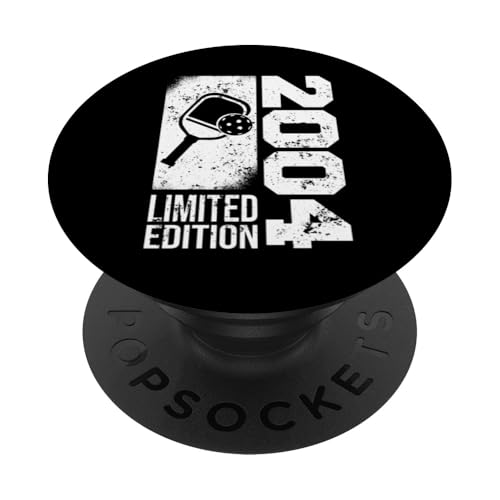 Pickleball-Spieler Jahrgang 2004 Geburtstag Game Pickleball PopSockets Klebender PopGrip von CLICK-HERE for more Pickleball Birthday Shirts