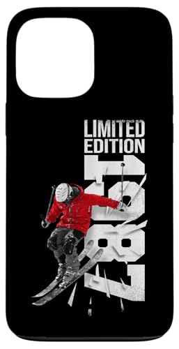 Hülle für iPhone 13 Pro Max Skifahrer Jahrgang 1987 Geburtstag Skilaufen Ski von CLICK-HERE for more Skiing Birthday Shirts