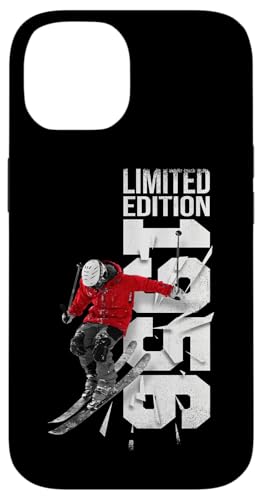 Hülle für iPhone 14 Skifahrer Jahrgang 1956 Geburtstag Skilaufen Ski von CLICK-HERE for more Skiing Birthday Shirts