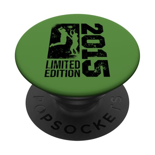 Volleyball-Spieler game Vintage 2015 Geburtstag Volleyball PopSockets mit austauschbarem PopGrip von CLICK-HERE for more Volleyball Birthday Shirts