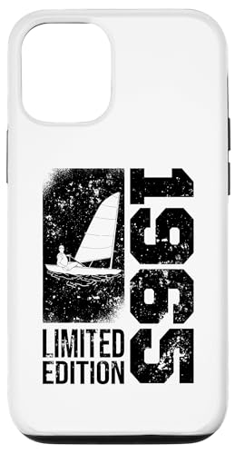 Hülle für iPhone 15 Pro Jollen-segeln Jahrgang 1965 Geburtstag Segelboot Segler von CLICK-HERE for more Yachting Birthday Gift Shirts