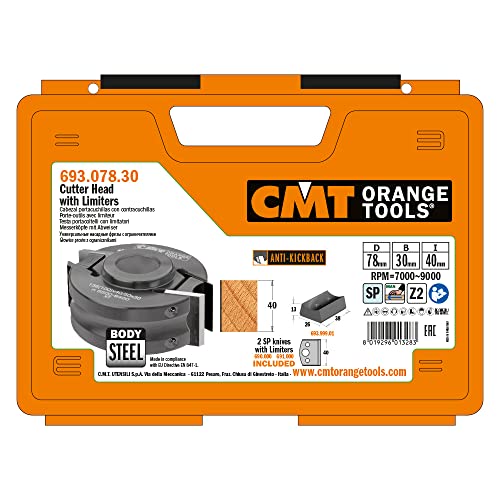 CMT ORANGE TOOLS 693.078.30 - STAHL-MESSERKOPF MIT ABWEISERN D=78X40 F=30 von CMT ORANGE TOOLS