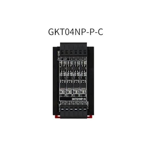 Din Rail PLC DC Amplifier Board Transistor Output 4/8/12/16 NPN/PNP Compatible 5V-24V Industrial Electrical Relays(4PNP Pluggable) von CNTUSRXT