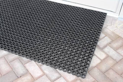 COBA Europe RM010003 Gummimatte (L x B x H) 1.5m x 1m x 23mm Schwarz von COBA Europe