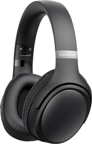 COFI 1453 Kabellose Over-Ear Kopfhörer mit Bluetooth V5.3 - Schwarz von COFI 1453