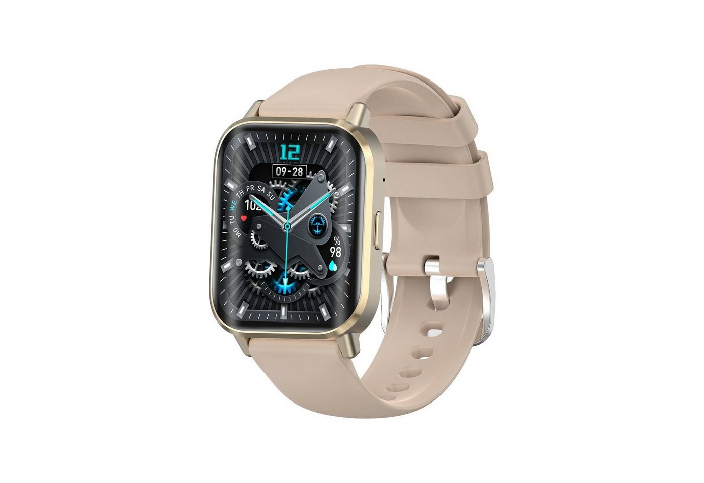 COFI 1453 Smartwatch 2,02 inch, 300 mAh Batteriekapazität Android und iOS Smartwatch von COFI 1453