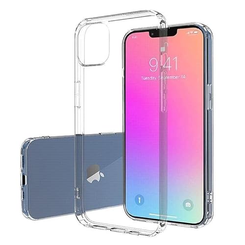 Silikon Hülle Basic kompatibel mit Oppo Reno6 Pro 5G TPU Soft Handy Cover Schutz Transparent von COFI 1453