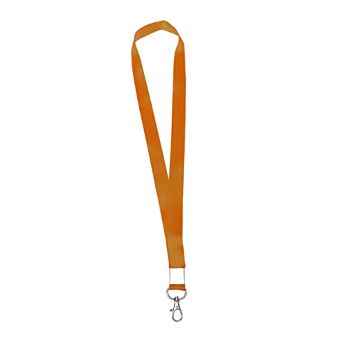 COHEALI 1 Stück Abzeichen Schlüsselband umhängeleine sportzubehör Kid lanyard Badge holder Sports accessory Namensschild-Lanyard Schlüsselband mit Ausweisclip Lanyard mit Clip Yellow von COHEALI