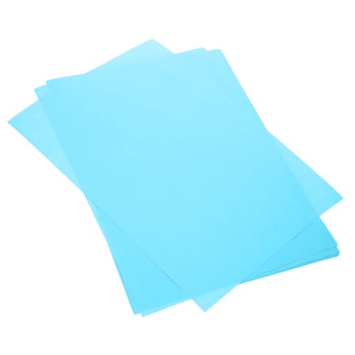 COHEALI 100 Blatt Zeichenpapier für Drucker Kartenpapier bedruckbares Papier Druckerpapier dekoratives Kopierpapier letter paper kreativpapier dickes Druckpapier Schreibpapier Blue von COHEALI