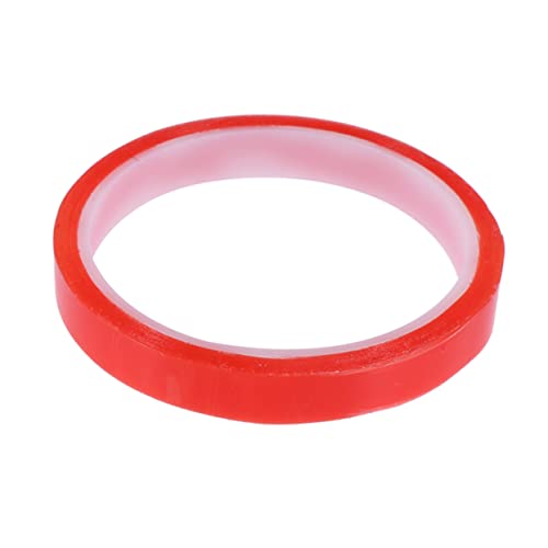 COHEALI doppelseitiges Acrylklebeband zweiseitiges Klebeband doppelseitiges klebeband doppelseitiges transparentes Klebeband double sided tape klebeband doppelseitig Handyband rot von COHEALI