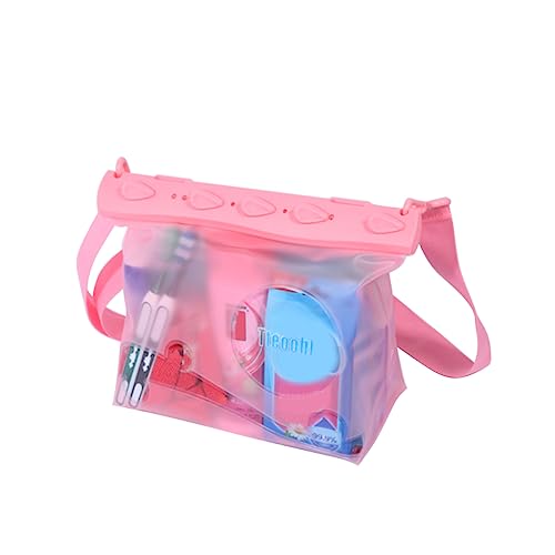 COLLBATH Trockene Tasche PVC-schwimmtasche Handy Halterung Handyanhänger-Armband Bauchtasche Handyständer Zeltheringe Aus Tasche Mit Hüftgurt Handyhalter Gucc-gürtel Beutel Rosa von COLLBATH