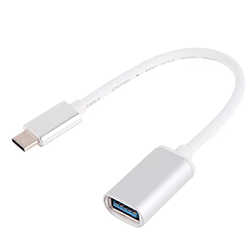 COLLBATH Typ C OTG Adapter USB C Zu USB A Adapter Kompatibel Mit USB Weiß 1 Stück Kompakt Und Tragbar Für Datenübertragung Und Verbindung von COLLBATH