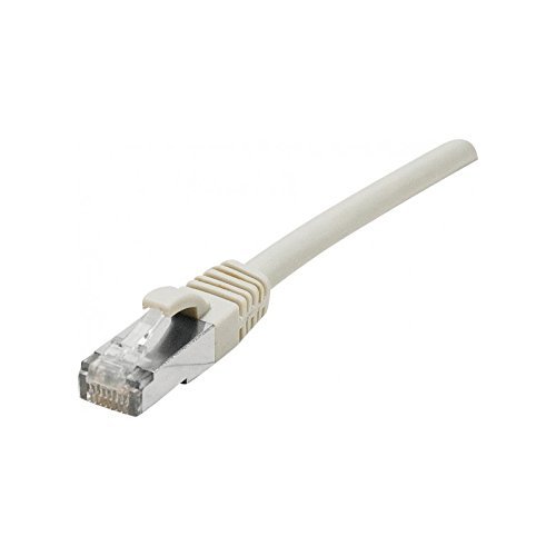 CONNECT 10 m Full Copper RJ45 Cat. 6 S/FTP LSZH, snagless, Patch Kordel – Grau von CONNECT