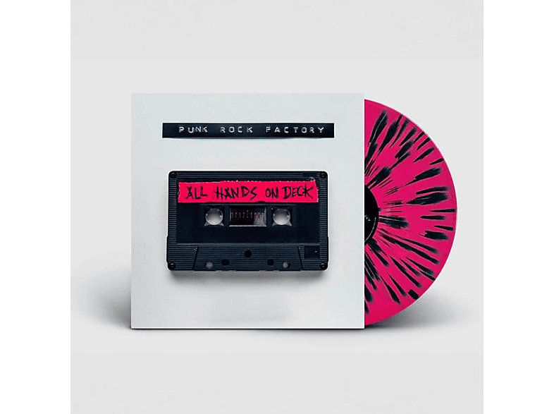 Punk Rock Factory - All Hands on Deck (Black/Pink Splattered) (Vinyl) von COOKING VI