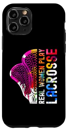 Hülle für iPhone 11 Pro REAL WOMEN PLAY LACROSSE von COOL LACROSSE DESIGNS AND OUTFITS