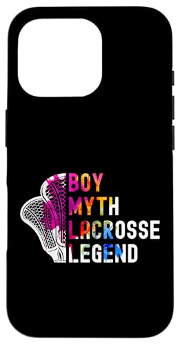 Hülle für iPhone 16 Pro BOY MYTH LACROSSE LEGEND LACROSSE von COOL LACROSSE DESIGNS AND OUTFITS