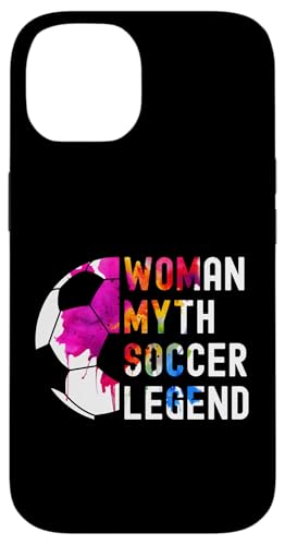 Hülle für iPhone 14 WOMAN MYTH SOCCER LEGEND FUßBALL von COOL SOCCER DESIGNS AND OUTFITS