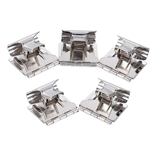 COOPHYA 5 Stk Preisschild-clip Supermarkt Liefert Regalschildhalter Tag-klemme Halter Für Büroklammern Etikettenclip Chip-clips Speisekammer Zeichen Speichern Galvanisiertes Eisen Silver von COOPHYA