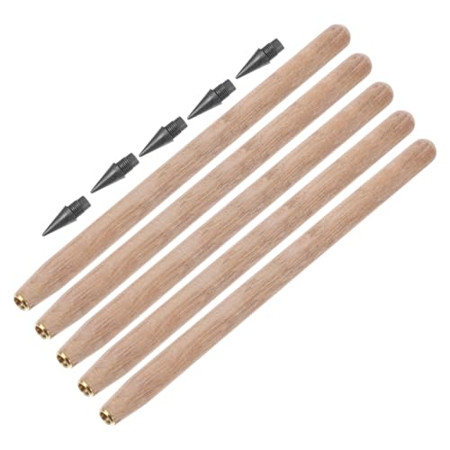 COOPHYA 5St tintenloser Bleistift Bleistifte ohne Spitze ewige Bleistifte Endloser Bleistift tintenlose Bleistifte keine Bleistiftspitzen wiederverwendbare Schülerstifte Graphit von COOPHYA