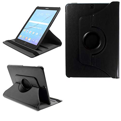 COOVY® 2.0 Cover für Samsung Galaxy Tab S2 9.7 SM-T810 SM-T813 SM-T815 SM-T819 Rotation 360° Smart Hülle Tasche Etui Case Schutz Ständer Auto Sleep/Wake up | schwarz von COOVY