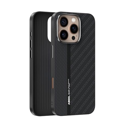 COQUE Hülle für iPhone 16 Pro Max Cover,6D Mikrogeprägte Textur,Unsichtbare Magnetische Ting,Ultradünne Matte Touch Telefonhülle für Apple iPhone 16 Pro Max-Muster 1 von COQUE