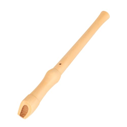 COSMEVIVI 1 Satz Klarinette Musikinstrument Sopranblockflöte Für Kinder Blockflöteninstrument Für Kinder Professionelles Blasinstrument Für Kinder Sopran-blockflöte Holz Beige von COSMEVIVI