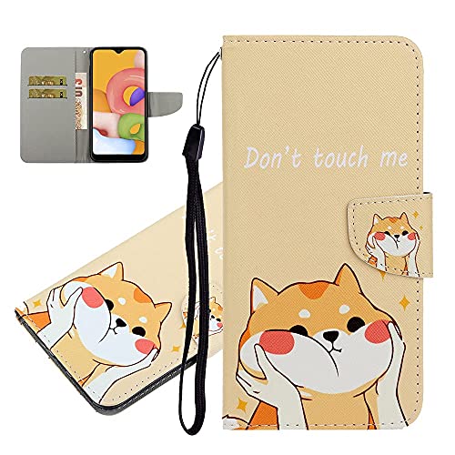 COTDINFOR Compatible with Huawei P Smart 2020 Hülle Art Painted Schutzhülle Flip Handy Tasche Schale mit Magnet Standfunktion Etui Cover Handyhülle für Huawei P Smart 2020 Case Cute Pet XC-CH. von COTDINFOR