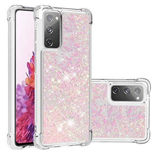 COTDINFOR Kompatibel mit Samsung Galaxy S20 FE Hülle Flüssigkeit Glitzer Stoßfest Quicksand Fließend Glänzend Schlank Schutzhülle Silikon Handyhüllen für Galaxy S20 FE TPU Star Rosa YBWTLS. COTDINFOR Kompatibel mit Samsung Galaxy S20 FE Hülle Flüssigkeit Glitzer Stoßfest Quicksand Fließend Glänzend Schlank Schutzhülle Silikon Handyhüllen für Galaxy S20 FE TPU Star Rosa YBWTLS. von COTDINFOR