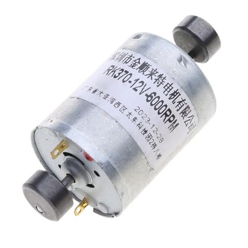 CPAOWEHF 12 V Ersatz Elektromotor Doppelwellen Vibrationsmotor Hohes Drehmoment Gebürsteter Mikromotor Für Auto Boot von CPAOWEHF