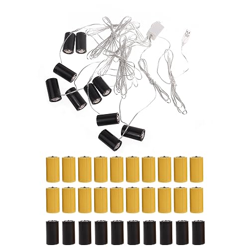 CPAOWEHF LR14 C Batterie-USB-betriebenes Kabel, ersetzt 4,5 V 3 V LR14 C Batterie für Lampen, Spielzeug und mehr von CPAOWEHF