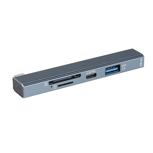 CPAOWEHF USB C Dock 4 Port USB3.0 USB2.0 Kartenleser Tragbarer USB Splitter Adapter Für Laptop Laufwerke Drucker Maus Tastatur von CPAOWEHF