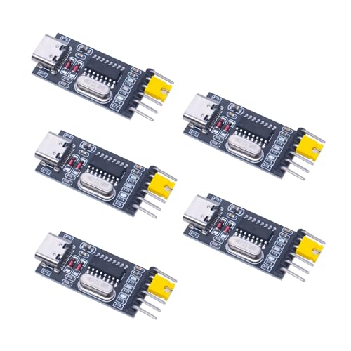 CPAOWEHF USB-auf-Seriellen-Modul CH340G Modul-Adapterplatine USB auf Serien-Port-Modul für Mikrocontroller-Download von CPAOWEHF