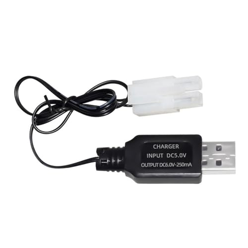 USB-Kabel für RemoteControl-Spielzeug, 3,6 V, 4,8 V, 6 V, 7,2 V, mit SM2P/JST/KETPlug von CPAOWEHF