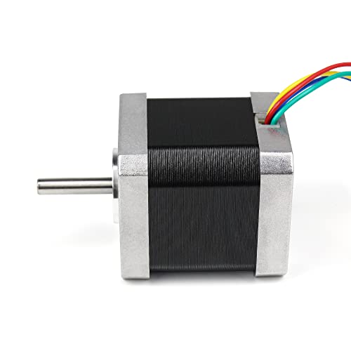 RATTMMOTOR NEMA 17 Schrittmotor 42 Stepper Motor 1,8A 52Ncm ( 78oz.in ) 1,8 Grad 4 Leitungen 2-phase 42 x 42 x 48 für 3D-Drucker,DIY CNC ,RepRap,Roboter (1pcs 17HS8401) von CPOWACE