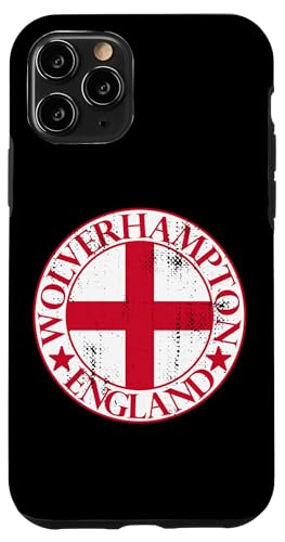 Hülle für iPhone 11 Pro Wolverhampton England Flagge, England Fahne, Wolverhampton von CQ England Urlaub Design